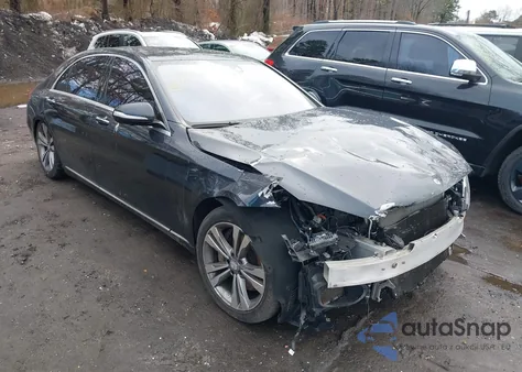 2015 Mercedes-Benz S 550 4Matic из США, поврежденный, VIN WDDUG8FB0FA107255